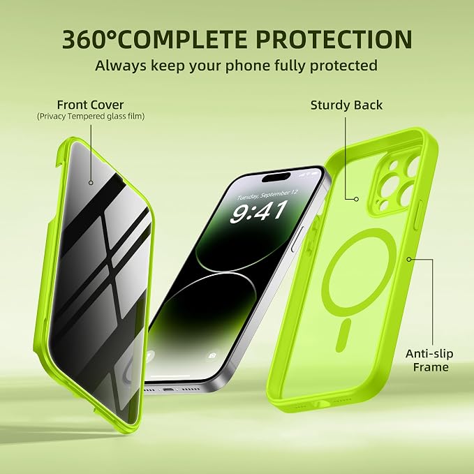 BERFY Magnetic for iPhone 14 Pro Max Case, Compatible - Image 8