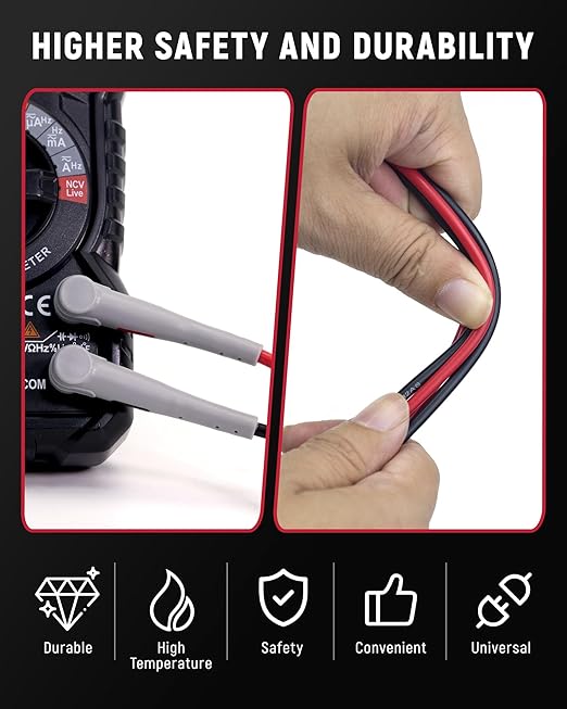 KAIWEETS Silicone Multimeter Test Leads - Image 3