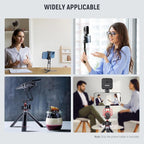 NEEWER Phone Tripod Mount with Cold Shoes, Metal Smartphone Adapter Compatible - Image 8
