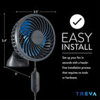 Treva 3.5 Inch USB Powered Fan - Image 3