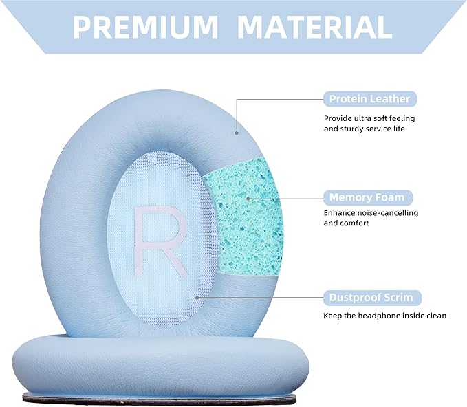 Replacement Ear Pads for Bose QuietComfort 45/QuietComfort SE/New QuietComfort - Image 3