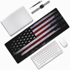 Gaming Mouse Pad American Flag Mouse Mat Non-Slip Rubber Carpet Pad - Image 9