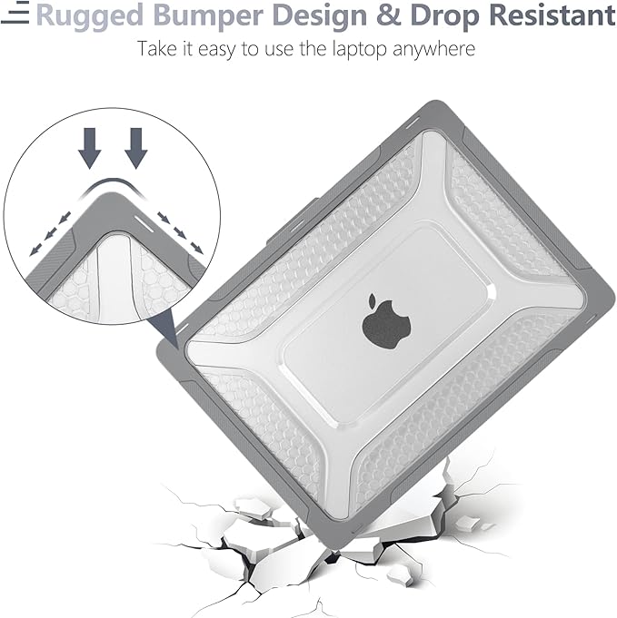Batianda Case for New MacBook Air 13 inch 2025 M4 Chip 2024 2022 Release A3240 - Image 5