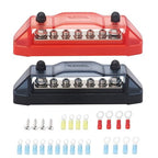 Recoil BBS25P Bus Bar 2 x M5 Studs and 5 Screw Terminals Power Distribution by Recoil