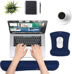 MOSISO Wrist Rest Support for Mouse Pad & Keyboard Set, Ergonomic Mousepad - Image 2