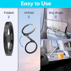 Mini Airplane Magnetic Phone Holder, MagSafe Compatible Magnetic Travel Phone - Image 6