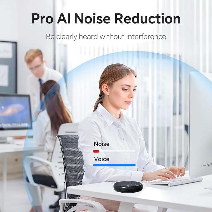 N newline Conference Speaker and Microphone, 360 Voice Pickup, AI Noise - Image 4