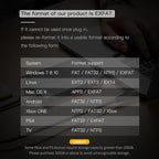UnionSine 500GB Ultra Slim Portable External Hard Drive HDD-USB 3.0 - Image 6