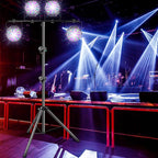 DJ Stand, T-Bar Tripod Stage Lights Stand Portable and Adjustable 49-114 Inch - Image 8