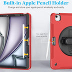 Case for iPad Air 13 Inch M3 2025 & M2 2024: Military Grade Cover for iPad Pro - Image 8