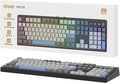 Kisnt KN104 Wireless Mechanical Gaming Keyboard, 100% Full Size 104 Keys by Kisnt