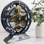 ImprovingLife The Gears Clock Desk Clock 10 inches by THEGEARSCLOCK