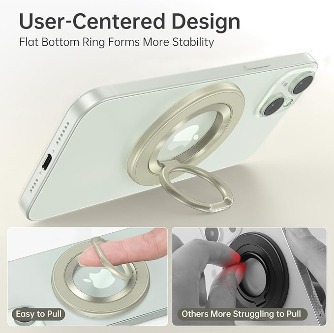 Syncwire Upgraded Magnetic Phone Ring Holder - Image 6