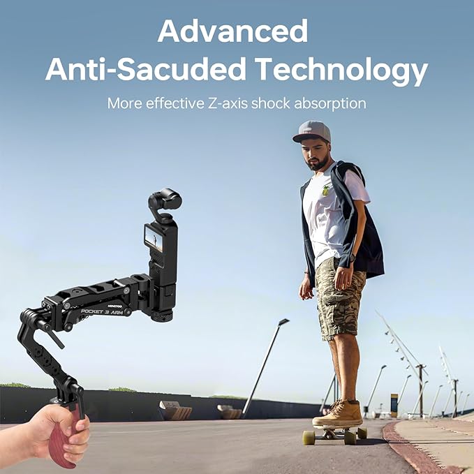 Came-TV Handle Grip Camera Mount, Handheld Camera Stabilizer Mount - Image 3