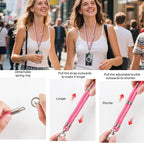 3-in-1 Adjustable Phone Lanyard Crossbody Cell Phone Neck Strap Universal - Image 6