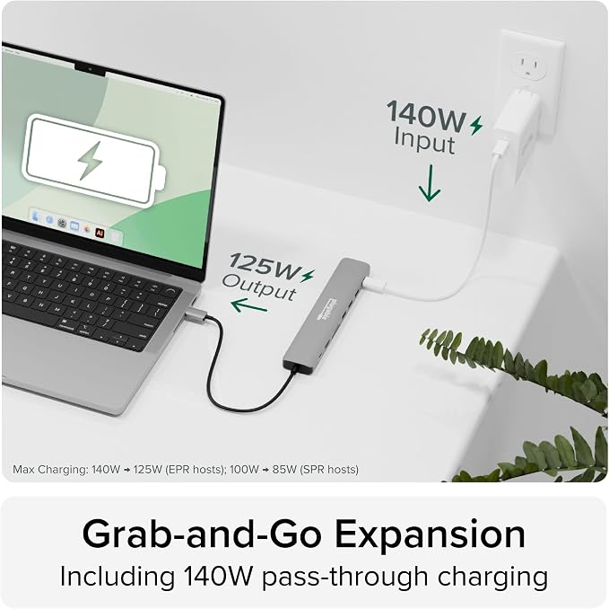 Plugable USB C Hub Multiport Adapter: 9-in-1 - Image 4