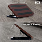 Adjustable Foot Rest for Under Desk at Work, Ergonomic Foot Stool Under Desk - Image 2