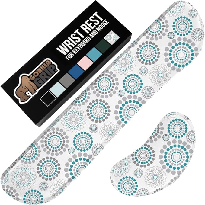 GORILLA GRIP Silky Gel Memory Foam Wrist Rest by GorillaGrip
