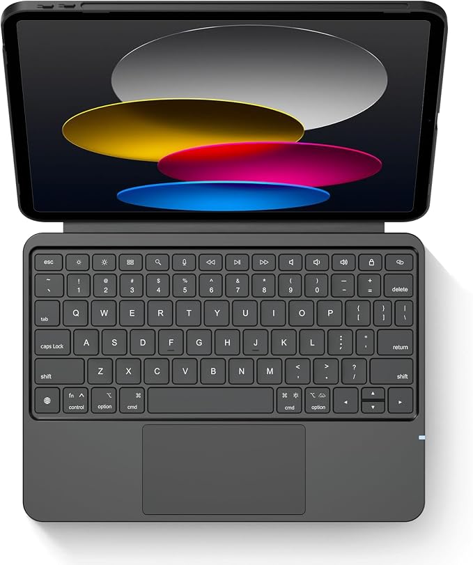 Detachable Keyboard Case for Apple iPad 11th Gen 2025 & iPad 10th Generation: - Image 4
