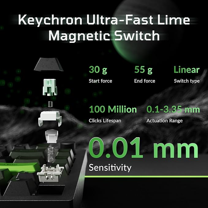 Keychron J8 HE Wired Hall Effect Keyboard - Image 2