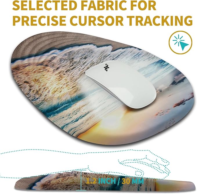 Hokafenle Ergonomic Mouse Pad Wrist Support - Image 5