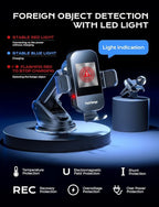 Wireless Car Charger, 15W Fast Charging Auto Clamping Phone Holders - Image 9