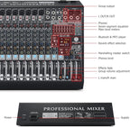 W IN-MIX DX12 Professional DJ Audio Mixer 12 Channel - Image 7