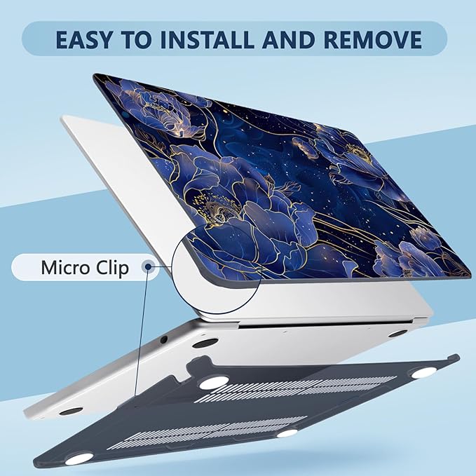 Compatible with MacBook Air 15 inch Case, M4 A3241/M3 A3114/M2 A2941, Hard Shell - Image 3