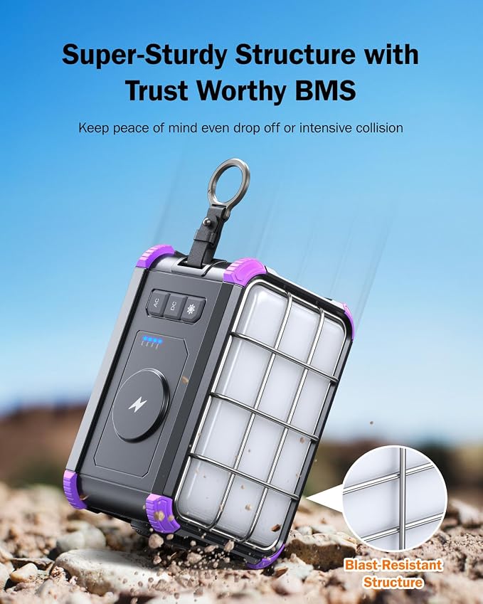 BROWEY Portable Power Station 153Wh Small Solar Generator - Image 5