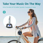 EBODA Bluetooth Shower Speaker, Portable Bluetooth Speakers, IP67 Waterproof - Image 4