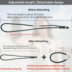 3-in-1 Adjustable Phone Lanyard Crossbody Cell Phone Neck Strap Universal - Image 2