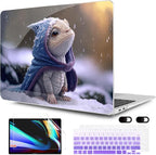 MEEgoodo for MacBook Air 13 inch Case 2021 2020 2019 2018 Released A2337 M1 by MEEgoodo