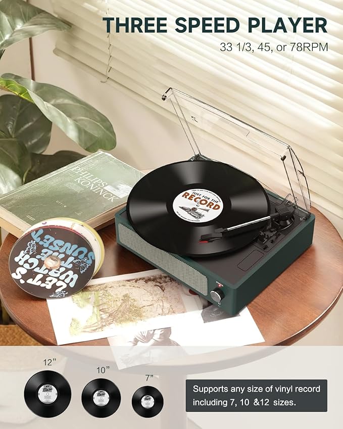 Record Player for Vinyl Turntable - Image 3