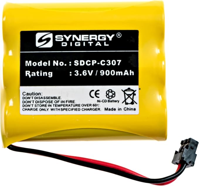 Synergy Digital Cordless Phone Battery, Compatible - Image 4
