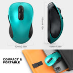 WisFox 2.4G Wireless Mouse for Laptop, Ergonomic Computer Mouse - Image 7