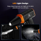 K&F CONCEPT Long-Lasting Compressed Air Duster, 8000mAh-150min Endurance| - Image 5