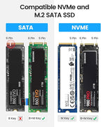 ORICO M.2 NVMe SATA SSD Enclosure Adapter Tool-Free, USB C 3.2 Gen 2 10Gbps NVMe - Image 4