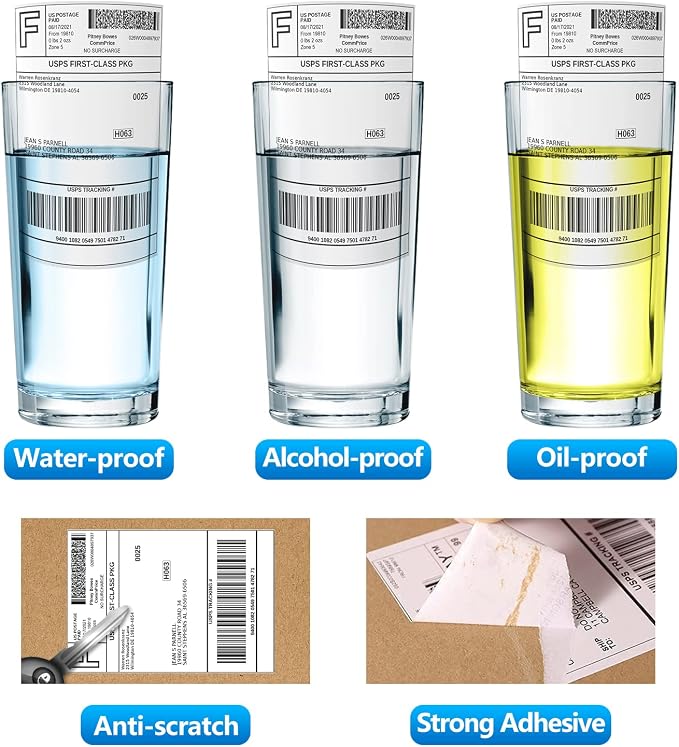 FungLam 4"x6" Thermal Shipping Labels - Image 3