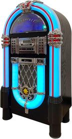 Arkrocket Taurus II Mid-Size Jukebox Vinyl Record Player Bluetooth USB SD CD - Image 2