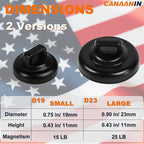 Magnet Zip Tie Mount Clips Magnetic Zip Ties Mount Base Holder Strong Wire - Image 8