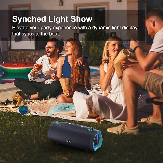 DOSS Extreme Boom Pro D100 Bluetooth Speaker - Image 8