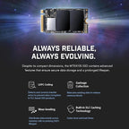 Transcend 2TB M.2 2242 SSD, PCIe Gen4x4 NVMe 3D TLC, - Image 8
