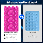2024 Upgrade 2PCS Silicone Suction Cup Phone Case Adhesive Mount, Adhesive Grip - Image 2