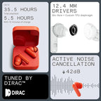 CMF Buds 2a Wireless Earbuds 2025 New Active Noise Cancelling 42dB Hybrid ANC - Image 4