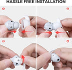 AhaStyle 3 Pairs Beats Studio Buds Ear Hooks Anti-Slip Ear Covers Silicone - Image 4