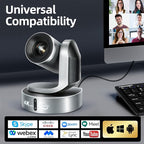 4K Conference Room Camera, PTZ Camera 20X Optical Zoom - Image 6