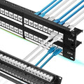 Rapink 48 Port Cat6 Patch Panel by Rapink