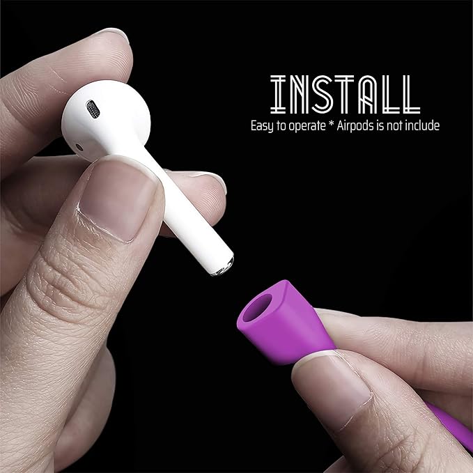 Ultra Strong Magnetic Airpod Pro Strap Anti-Lost Cord Sports Lanyard Compatible - Image 4