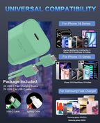 Phone 15 Pra Max Charger Fast Charging, 30W USB C Phone 15 Fast Charger Block - Image 4
