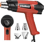 ROMECH 1500W Heavy Duty Heat Gun, Variable Temperature Control Hot Air Gun Kit by RoMech